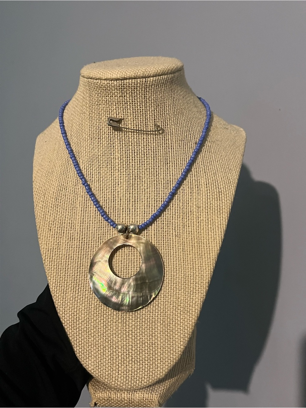 Handmade Necklace Choker Shell Pearl